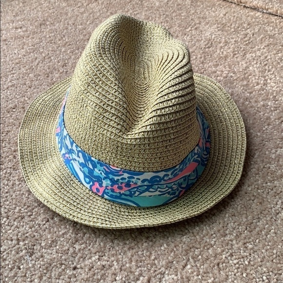 Lilly Pulitzer for Target straw hat - Picture 1 of 5
